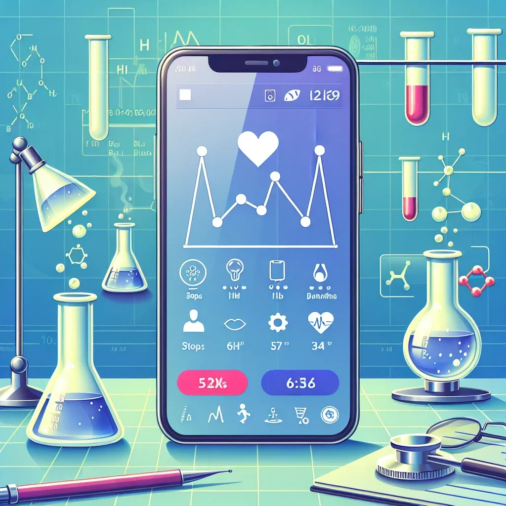 "Google's redesigned Fitbit app interface showcasing new Labs experiments features, highlighting user-friendly design and innovative health tracking options."